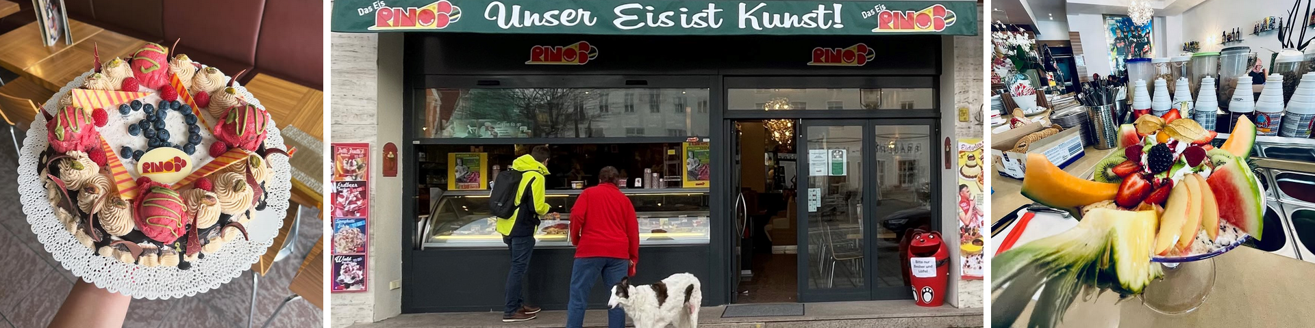 Eiscafe bei Rino – Eisdiele mit Café.