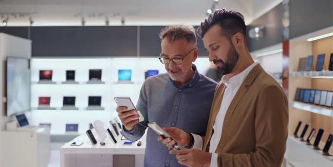 Beratung zu technischen Geräten bei Bavariaphone.