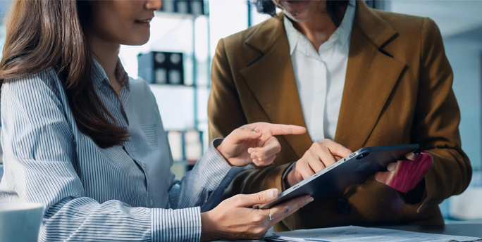 Persönlicher Ansprechpartner berät Kunden langfristig zur IT-Strategie