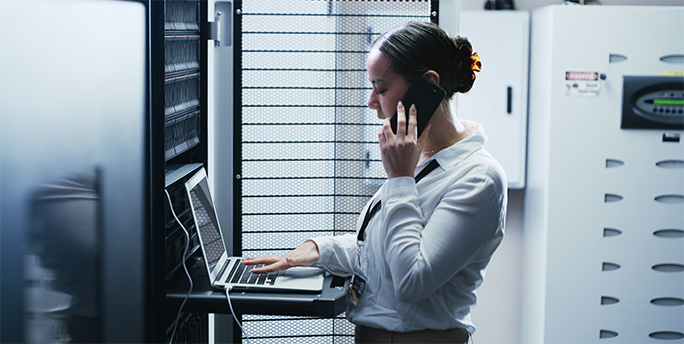 Installation und Konfiguration von Telekommunikationslösungen für Geschäftskunden durch IT-Profis