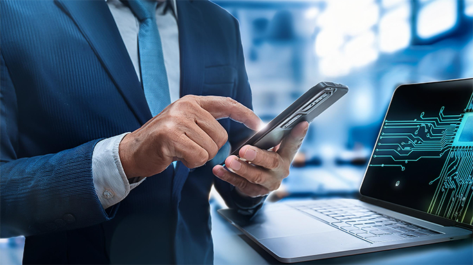 Cloud Telefonanlage mit modernen Sicherheitsprotokollen für Unternehmen